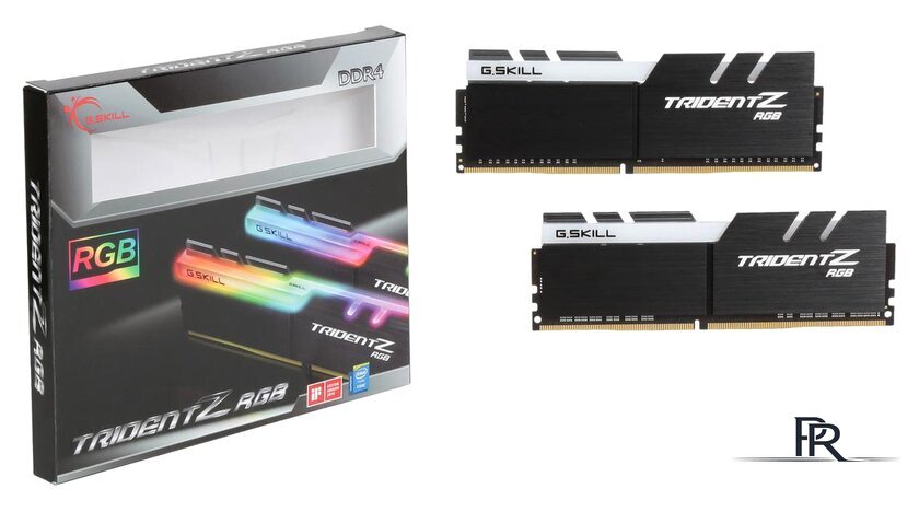 Оперативная память G.Skill Trident Z RGB 2x16GB DDR4 PC4-32000 F4-4000C18D-32GTZR - Изображение №2 — Интернет-магазин ПроЗаказ