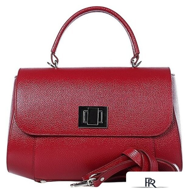 Женская сумка Galanteya 33524 25с6к45 (красный/коричневый) - Изображение №1 — Интернет-магазин ПроЗаказ