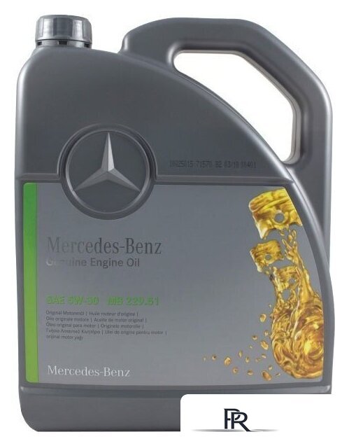 Моторное масло Mercedes МВ 229.51 5W-30 5л - Изображение №1 — Интернет-магазин ПроЗаказ