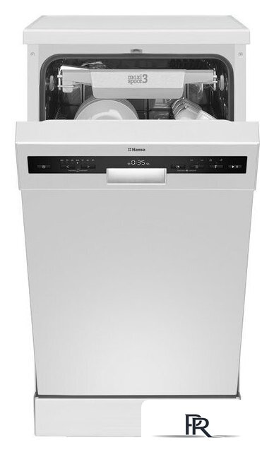 Отдельностоящая посудомоечная машина Hansa ZWM427WH - Изображение №2 — Интернет-магазин ПроЗаказ