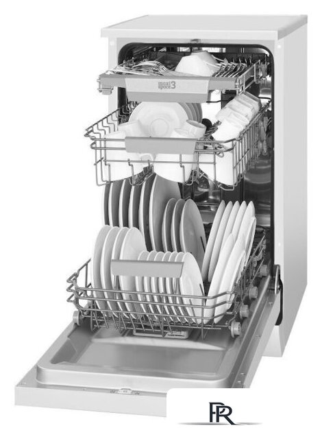 Отдельностоящая посудомоечная машина Hansa ZWM427WH - Изображение №4 — Интернет-магазин ПроЗаказ