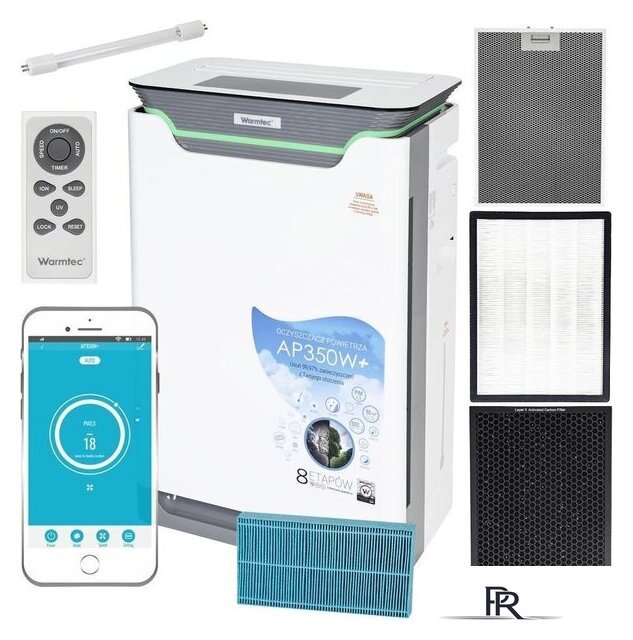 Мойка воздуха Warmtec AP350W+ - Изображение №2 — Интернет-магазин ПроЗаказ