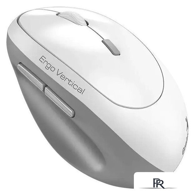 Вертикальная мышь Genius Ergo 8350S (белый/серый) - Изображение №2 — Интернет-магазин ПроЗаказ