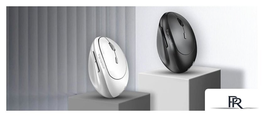 Вертикальная мышь Genius Ergo 8350S (белый/серый) - Изображение №6 — Интернет-магазин ПроЗаказ