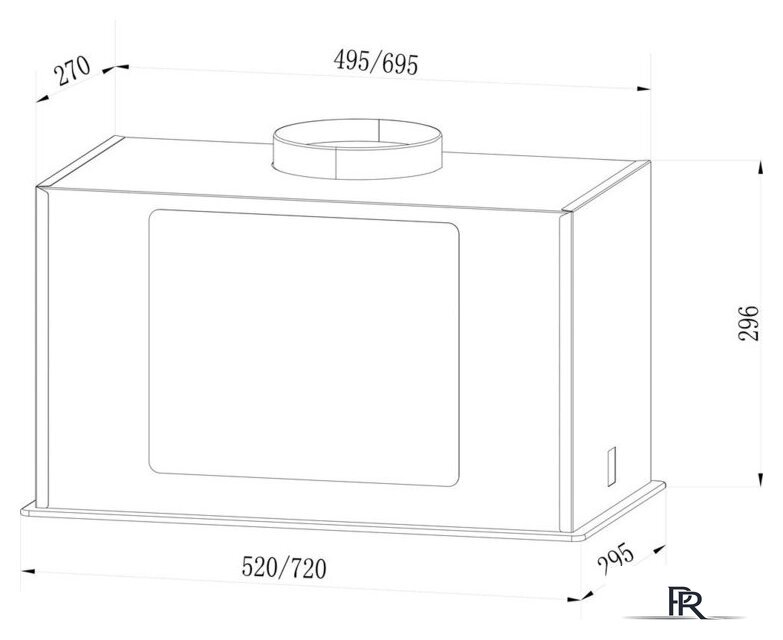 Кухонная вытяжка LEX GS Bloc GS 600 (белый) - Изображение №2 — Интернет-магазин ПроЗаказ