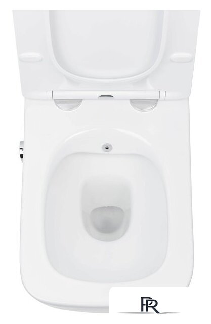 Унитаз подвесной Roxen Cube bidet в комплекте с инсталляцией StounFix Dual Fresh 6 в 1 968439 (кнопка: сатин) - Изображение №7 — Интернет-магазин ПроЗаказ