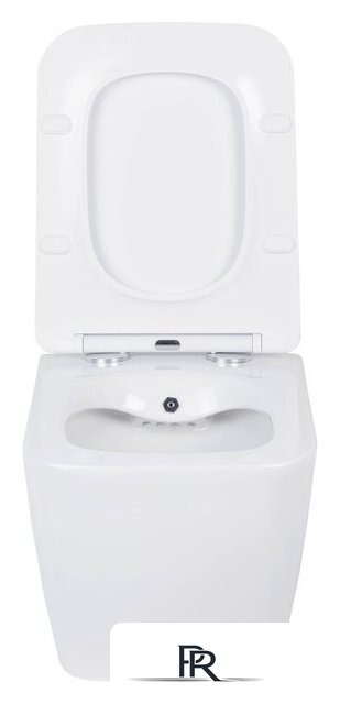 Унитаз подвесной Roxen Cube bidet в комплекте с инсталляцией StounFix Dual Fresh 6 в 1 968439 (кнопка: сатин) - Изображение №6 — Интернет-магазин ПроЗаказ