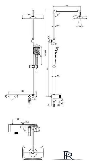 Душевая система  Cersanit Vivo 64089 - Изображение №11 — Интернет-магазин ПроЗаказ