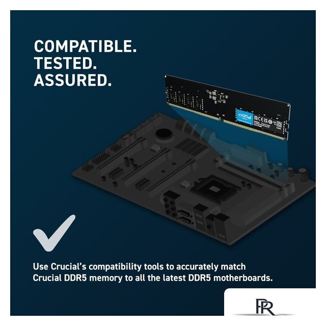 Оперативная память Crucial 2x32ГБ DDR5 5600 МГц CT2K32G56C46U5 - Изображение №5 — Интернет-магазин ПроЗаказ