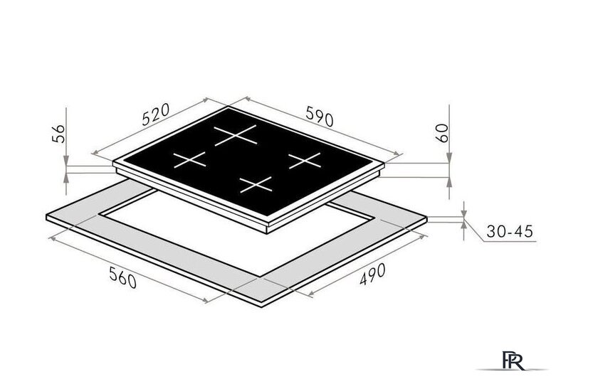 Варочная панель MAUNFELD AVI594FBK - Изображение №14 — Интернет-магазин ПроЗаказ
