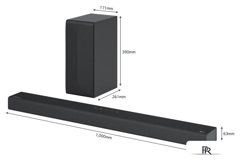 Саундбар LG S65Q - Изображение №2 — Интернет-магазин ПроЗаказ