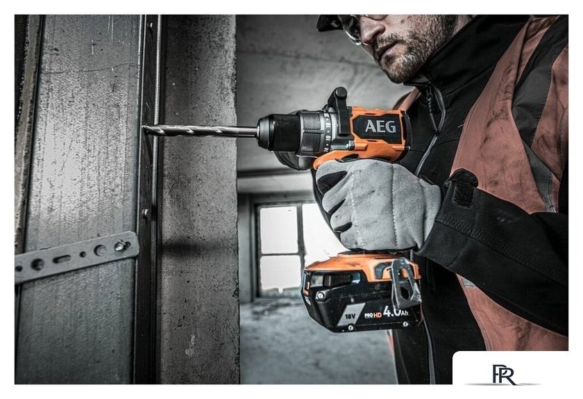 Дрель-шуруповерт AEG Powertools BS 18C3BL-402C 4935478936 (с 2-мя АКБ, кейс) - Изображение №2 — Интернет-магазин ПроЗаказ