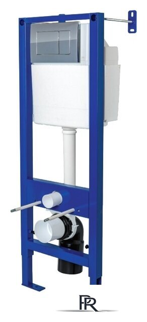 Инсталляция для унитаза Berges Wasserhaus Atom 040331 (хром) - Изображение №1 — Интернет-магазин ПроЗаказ