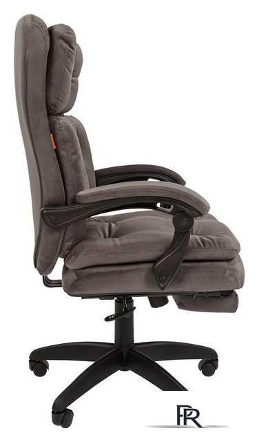 Офисное кресло CHAIRMAN Home 442 (ткань, Т-55 серый) - Изображение №3 — Интернет-магазин ПроЗаказ