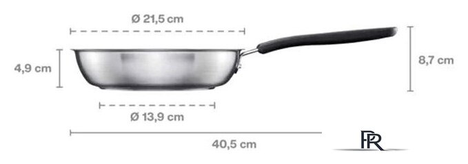 Сковорода Fiskars Functional Form 1072249 - Изображение №6 — Интернет-магазин ПроЗаказ