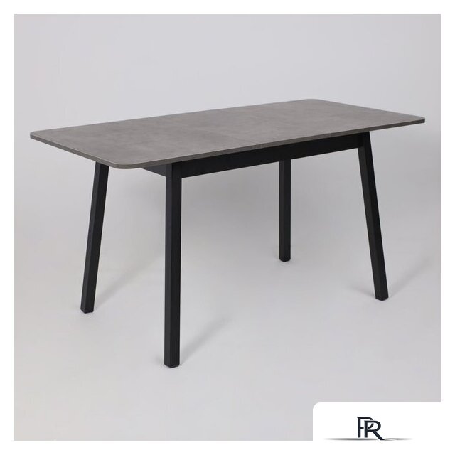 Кухонный стол Мамадома Tirk radial-110 раздвижной 110-142х70 (дымчатая керамика/черный) - Изображение №19 — Интернет-магазин ПроЗаказ