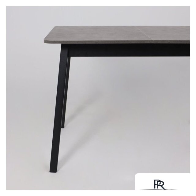 Кухонный стол Мамадома Tirk radial-110 раздвижной 110-142х70 (дымчатая керамика/черный) - Изображение №11 — Интернет-магазин ПроЗаказ