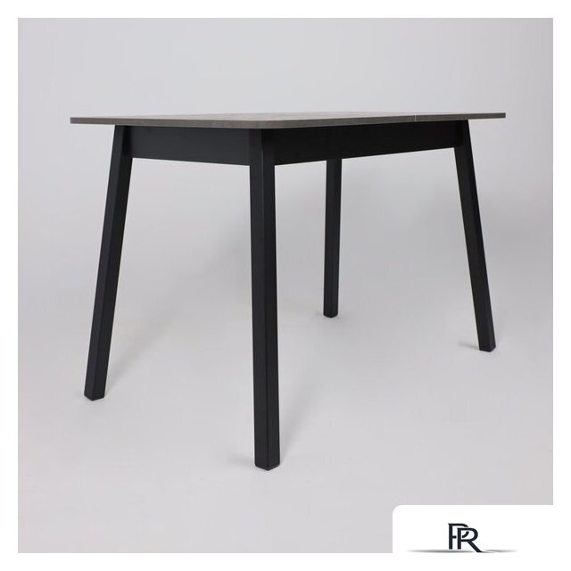 Кухонный стол Мамадома Tirk radial-110 раздвижной 110-142х70 (дымчатая керамика/черный) - Изображение №9 — Интернет-магазин ПроЗаказ