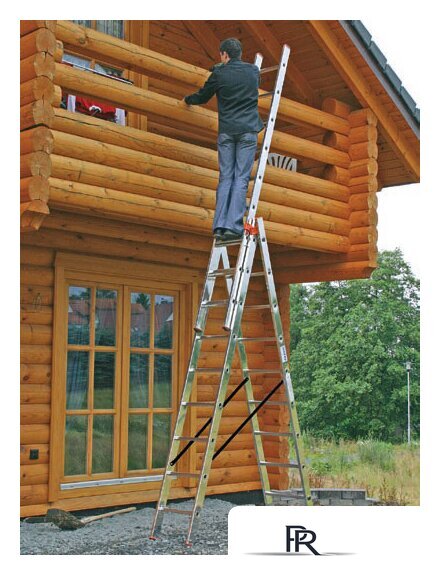 Лестница-трансформер Krause Трехсекционная универсальная лестница Tribilo 3х10 - Изображение №5 — Интернет-магазин ПроЗаказ