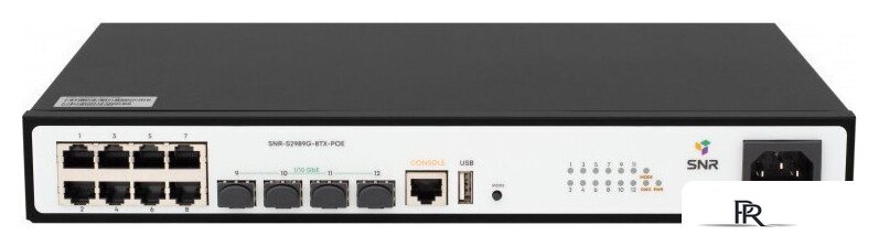 Управляемый коммутатор 2-го уровня SNR SNR-S2989G-8TX-POE - Изображение №1 — Интернет-магазин ПроЗаказ