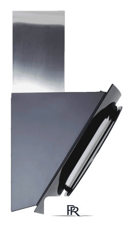 Кухонная вытяжка Elikor Графит 80Н-700-Э4Д (нержавеющая сталь/черное стекло) - Изображение №2 — Интернет-магазин ПроЗаказ