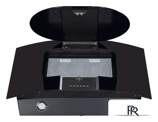 Кухонная вытяжка Elikor Графит 80Н-700-Э4Д (нержавеющая сталь/черное стекло) - Изображение №5 — Интернет-магазин ПроЗаказ