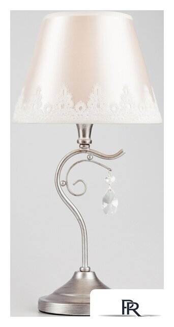 Настольная лампа Евросвет 01022/1 (серебристый) - Изображение №1 — Интернет-магазин ПроЗаказ