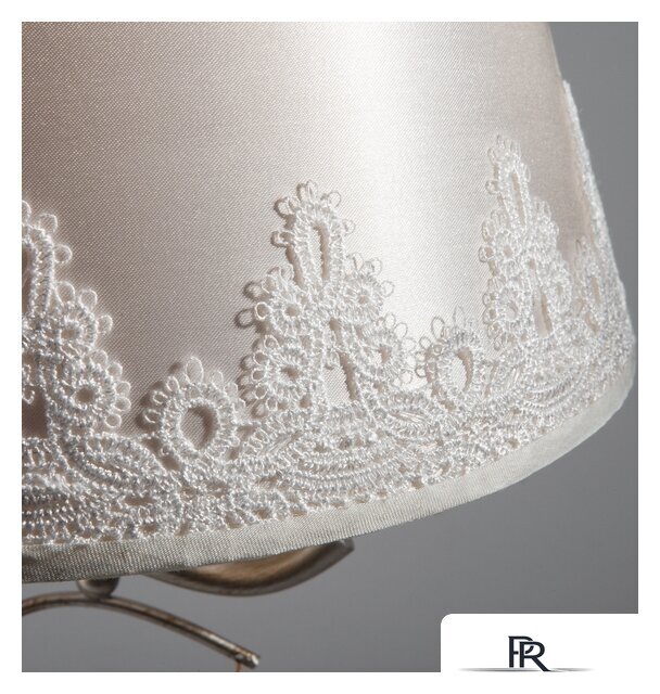 Настольная лампа Евросвет 01022/1 (серебристый) - Изображение №4 — Интернет-магазин ПроЗаказ