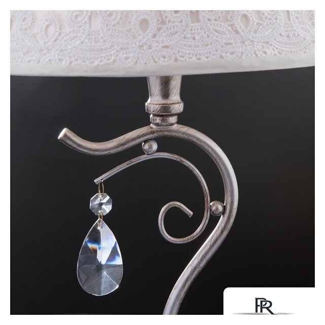 Настольная лампа Евросвет 01022/1 (серебристый) - Изображение №6 — Интернет-магазин ПроЗаказ