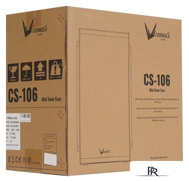 Корпус Formula V Line CS-106 (черный) - Изображение №13 — Интернет-магазин ПроЗаказ