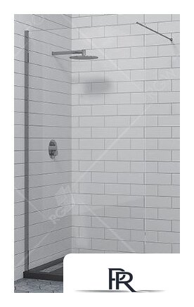 Душевая стенка RGW WA-010 351001014-11 140 (хром/прозрачное стекло) - Изображение №2 — Интернет-магазин ПроЗаказ