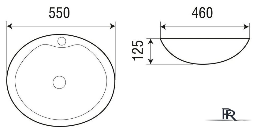 Умывальник WeltWasser Elbach 1147 - Изображение №4 — Интернет-магазин ПроЗаказ