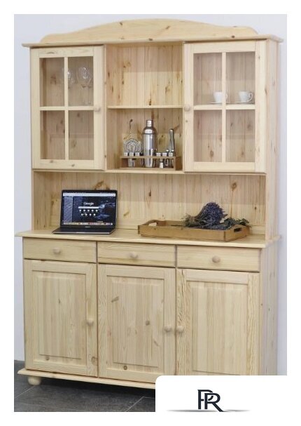 Шкаф-витрина Диприз Lena Д.73012.1 (лак) - Изображение №1 — Интернет-магазин ПроЗаказ