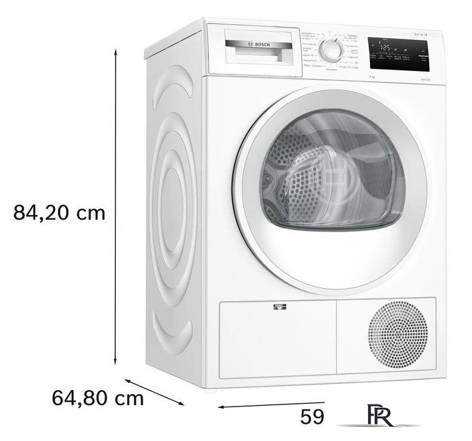 Сушильная машина Bosch Serie 4 WTH86200PL - Изображение №7 — Интернет-магазин ПроЗаказ