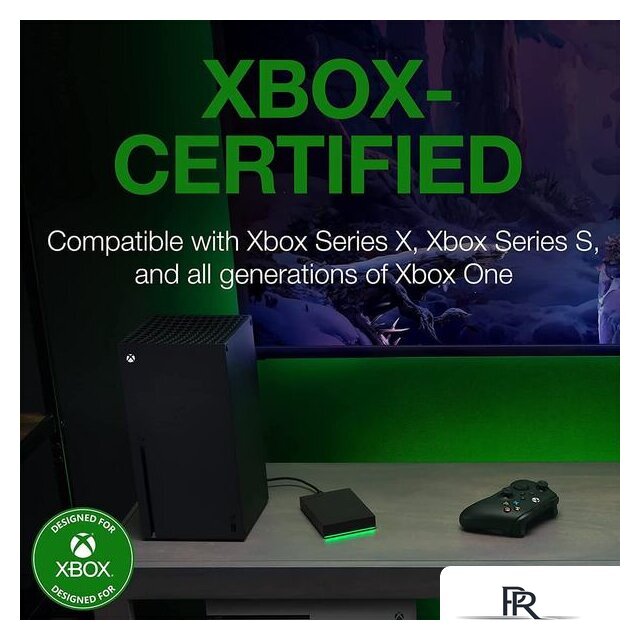 Внешний накопитель Seagate Game Drive for Xbox STKX2000400 2TB - Изображение №4 — Интернет-магазин ПроЗаказ