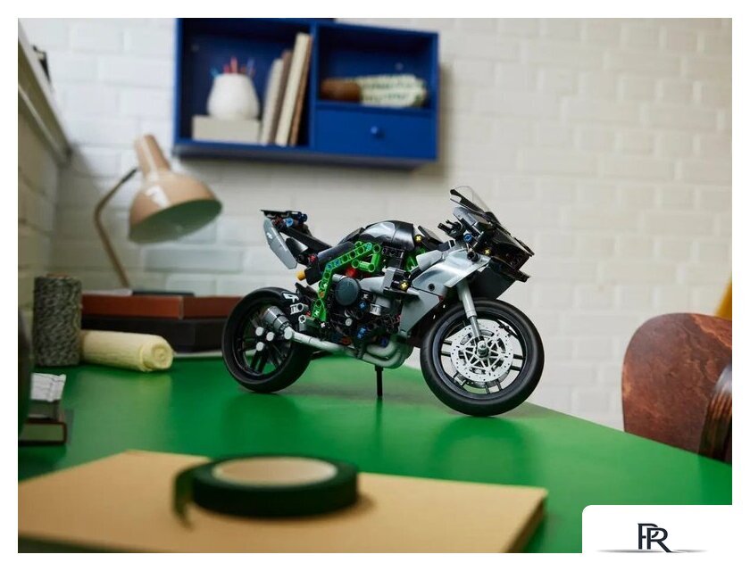 Конструктор LEGO Technic 42170 Мотоцикл Kawasaki Ninja H2R - Изображение №6 — Интернет-магазин ПроЗаказ