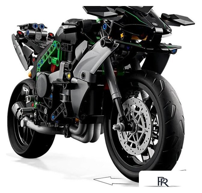 Конструктор LEGO Technic 42170 Мотоцикл Kawasaki Ninja H2R - Изображение №4 — Интернет-магазин ПроЗаказ