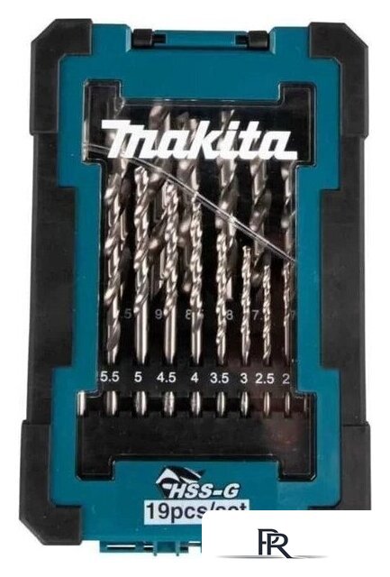 Набор сверл Makita D-78352 (19 предметов) - Изображение №1 — Интернет-магазин ПроЗаказ