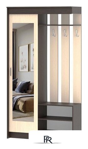 Стенка Памир ПВ-5 (венге/дуб белфорт) - Изображение №1 — Интернет-магазин ПроЗаказ