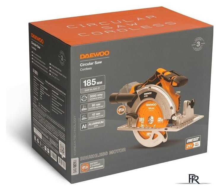 Дисковая (циркулярная) пила Daewoo Power DAS 1821Li (без АКБ) - Изображение №11 — Интернет-магазин ПроЗаказ