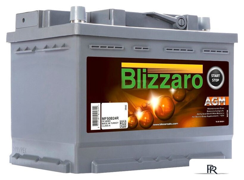 Автомобильный аккумулятор Blizzaro AGM Start&Stop R+ L2 060 068 013 (60 А/ч) - Изображение №1 — Интернет-магазин ПроЗаказ