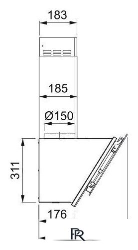Кухонная вытяжка Franke Temper 60 WH/SS 330.0712.117 - Изображение №11 — Интернет-магазин ПроЗаказ
