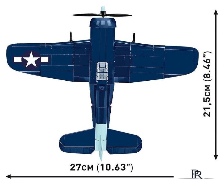 Конструктор Cobi Historical Collection WWII Grumman F6F Hellcat - Изображение №8 — Интернет-магазин ПроЗаказ