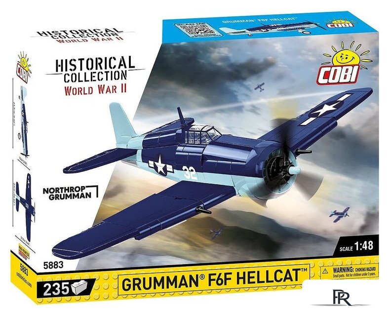 Конструктор Cobi Historical Collection WWII Grumman F6F Hellcat - Изображение №10 — Интернет-магазин ПроЗаказ