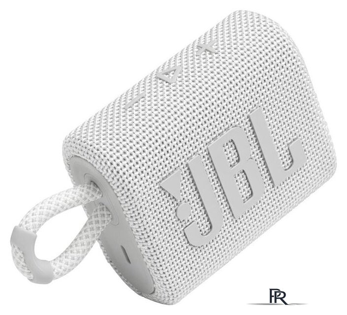 Беспроводная колонка JBL Go 3 (белый) - Изображение №4 — Интернет-магазин ПроЗаказ
