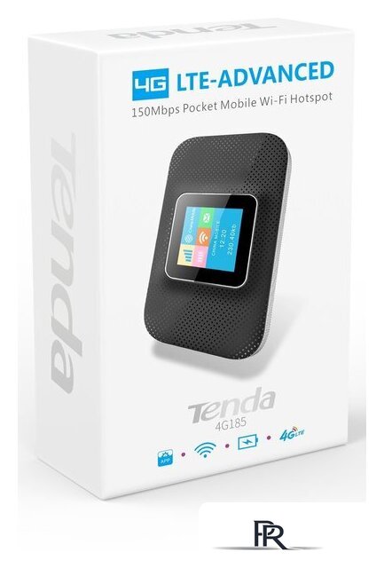 Мобильный 4G Wi-Fi роутер Tenda 4G185 (черный) - Изображение №5 — Интернет-магазин ПроЗаказ
