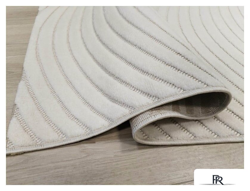 Ковер для жилой комнаты Radjab Carpet Сканди Сизаль Прямоугольник 10937B 12231RK (1.6x2.3, Beige C/Beige C) - Изображение №4 — Интернет-магазин ПроЗаказ