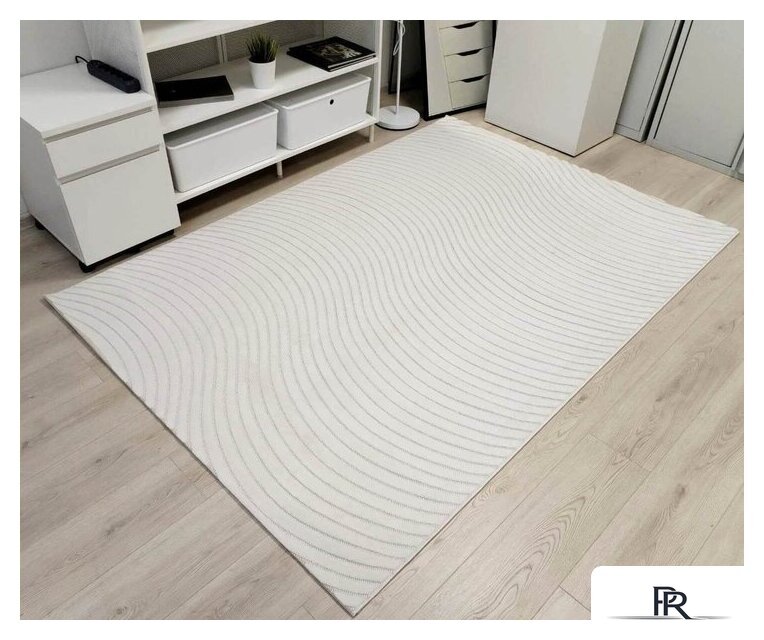 Ковер для жилой комнаты Radjab Carpet Сканди Сизаль Прямоугольник 10937B 12231RK (1.6x2.3, Beige C/Beige C) - Изображение №2 — Интернет-магазин ПроЗаказ