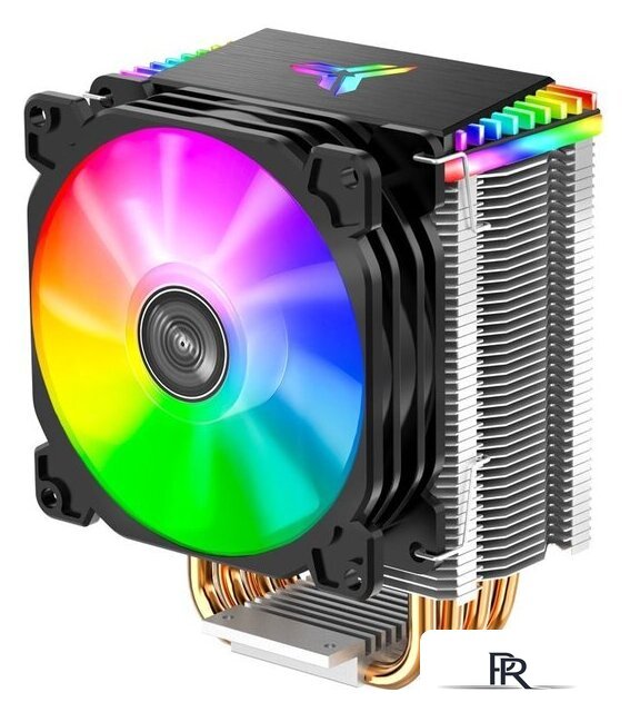 Кулер для процессора Jonsbo CR-1400 ARGB Black - Изображение №7 — Интернет-магазин ПроЗаказ
