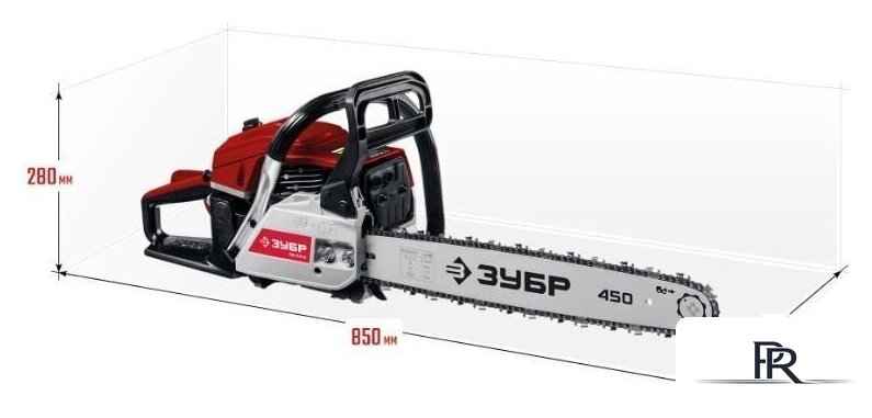 Бензопила Зубр ПБЦ-М49-45 - Изображение №2 — Интернет-магазин ПроЗаказ